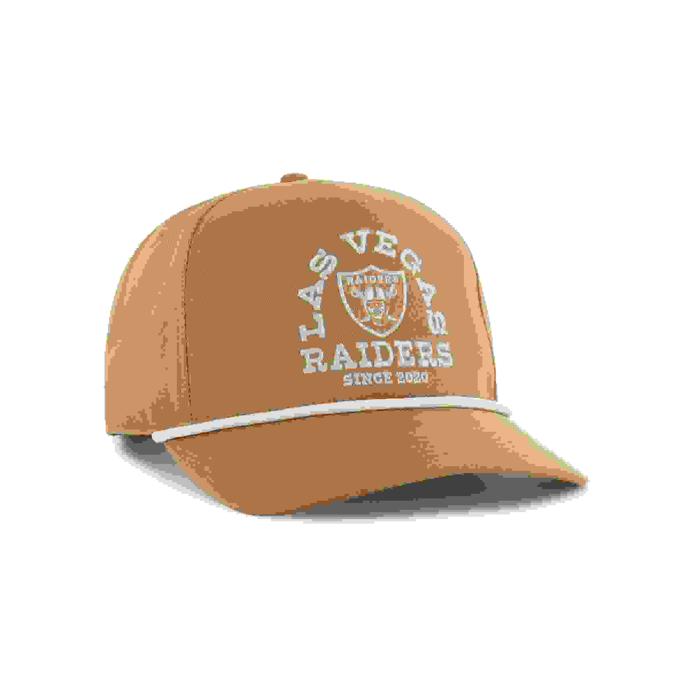 47 Los Vegas Raiders Canyon Hitch Brown Snapback Hat